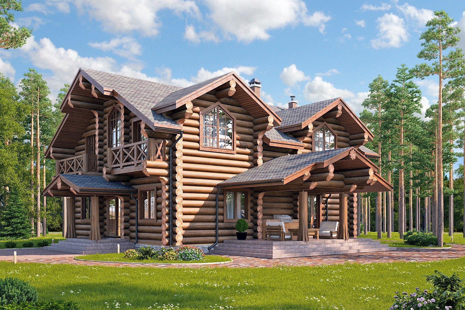 Типы деревянных домов