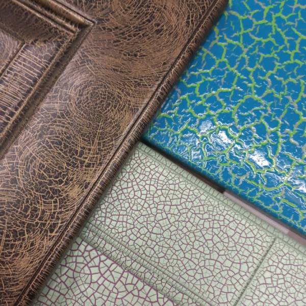 Кракелюр (краколет) - необычайно красивый эффект для оформления мебели или декора