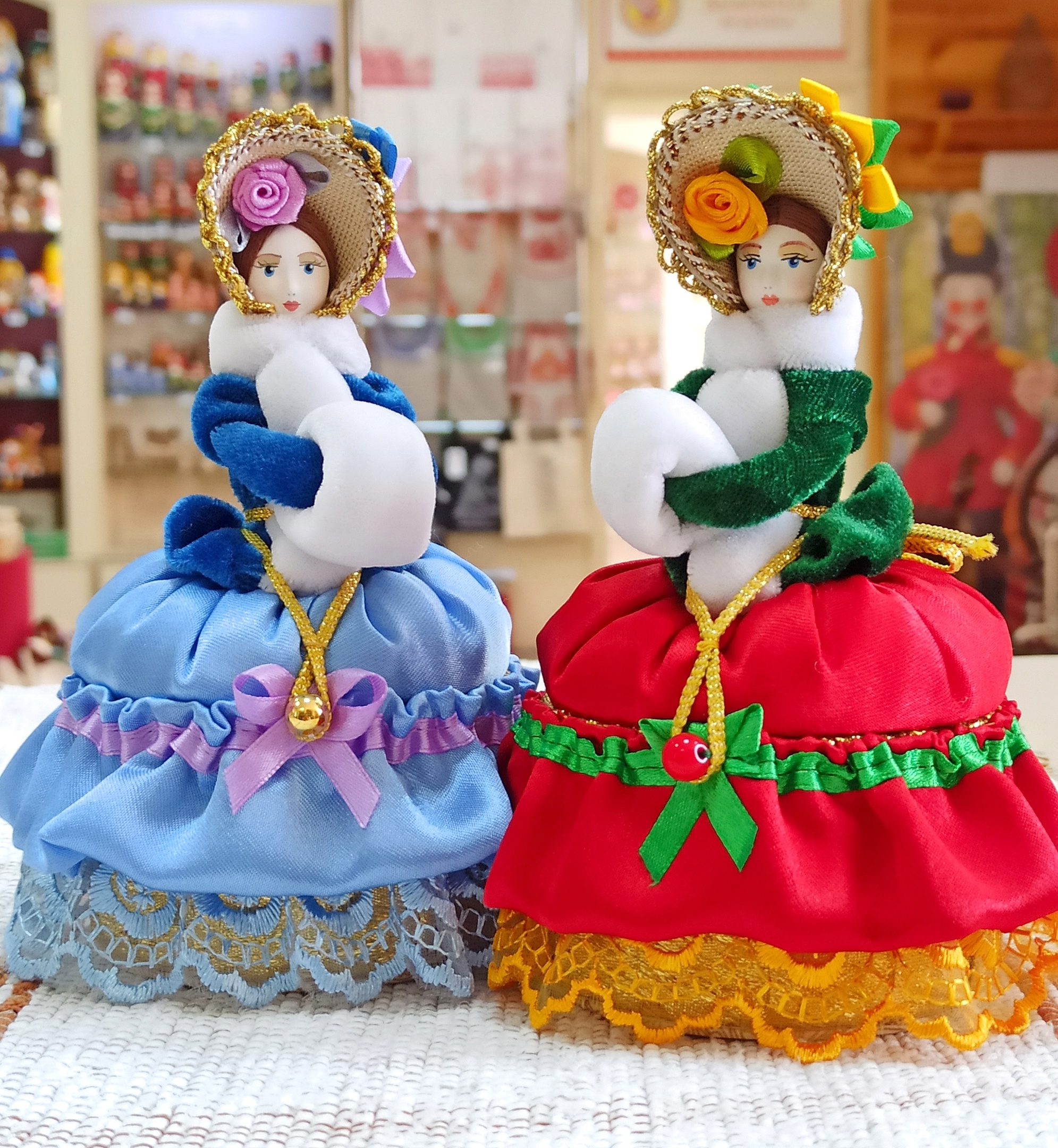 Куколки-шкатулки от лучших мастеров кукольного промысла!