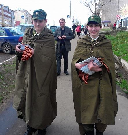 Сегодня в Кирове начнут раздавать георгиевские ленточки