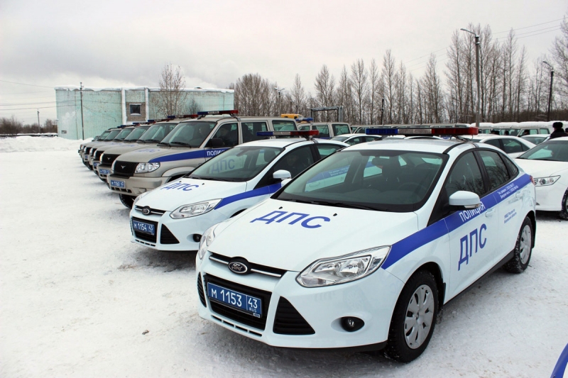 Полиция Кирова обновила свой автопарк