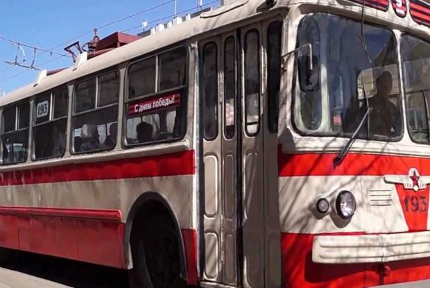 9 мая по улицам Кирова проедет «Троллейбус Победы»