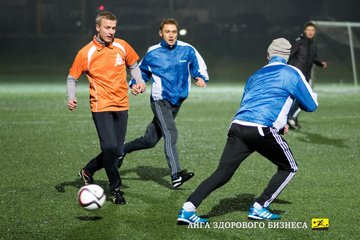 Футбол между организациями от «Лиги Здорового Бизнеса»