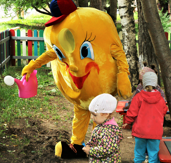 Колобок в гостях